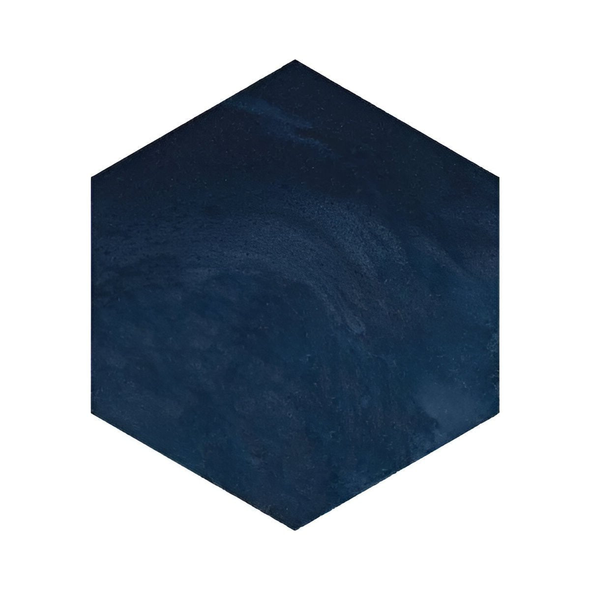 Summer Dark Blue 8″ Hexagon