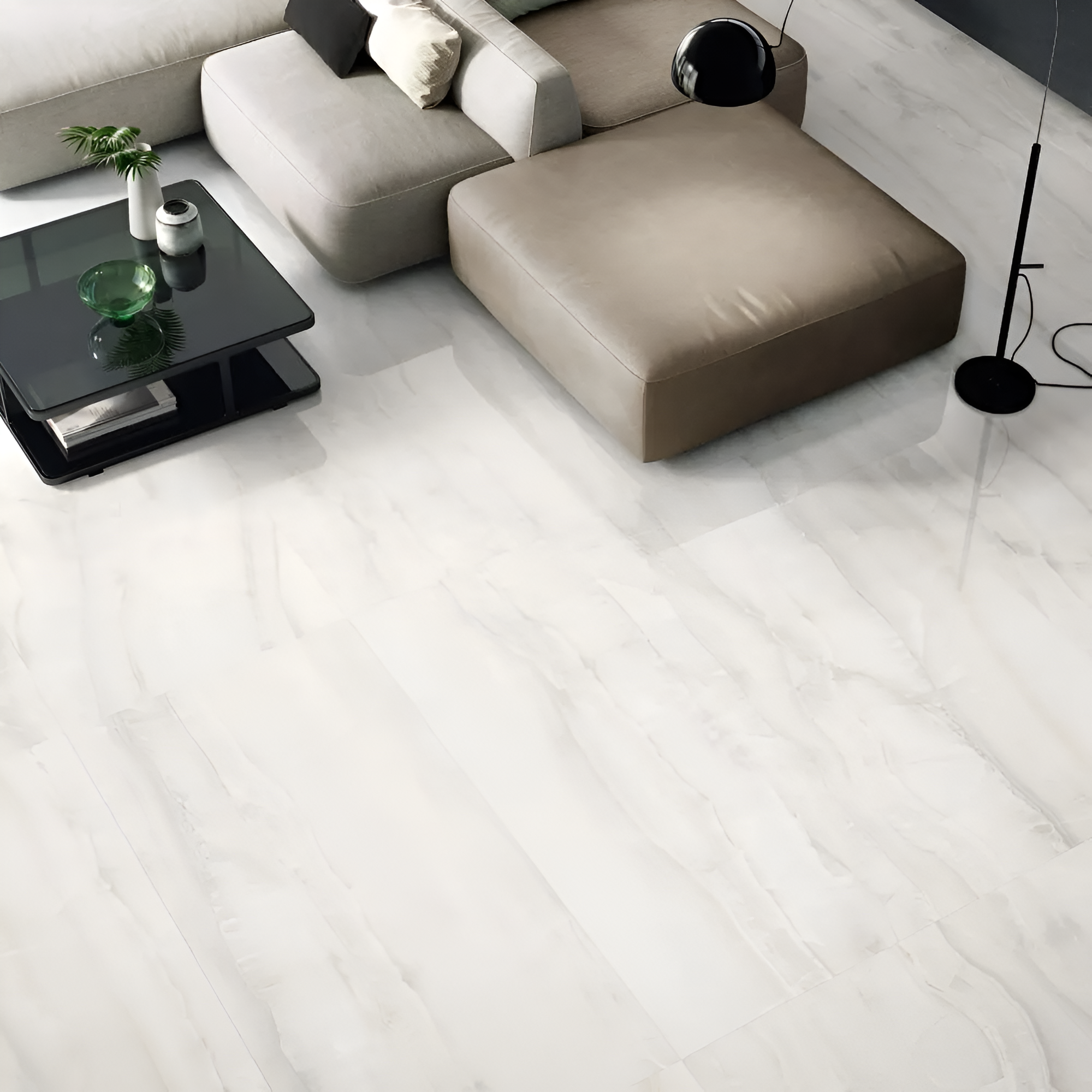 Prestigio Bianco 24X48 Soft Porcelain